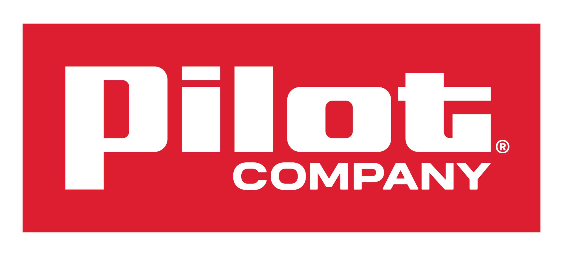 A black and white logo for pilon company